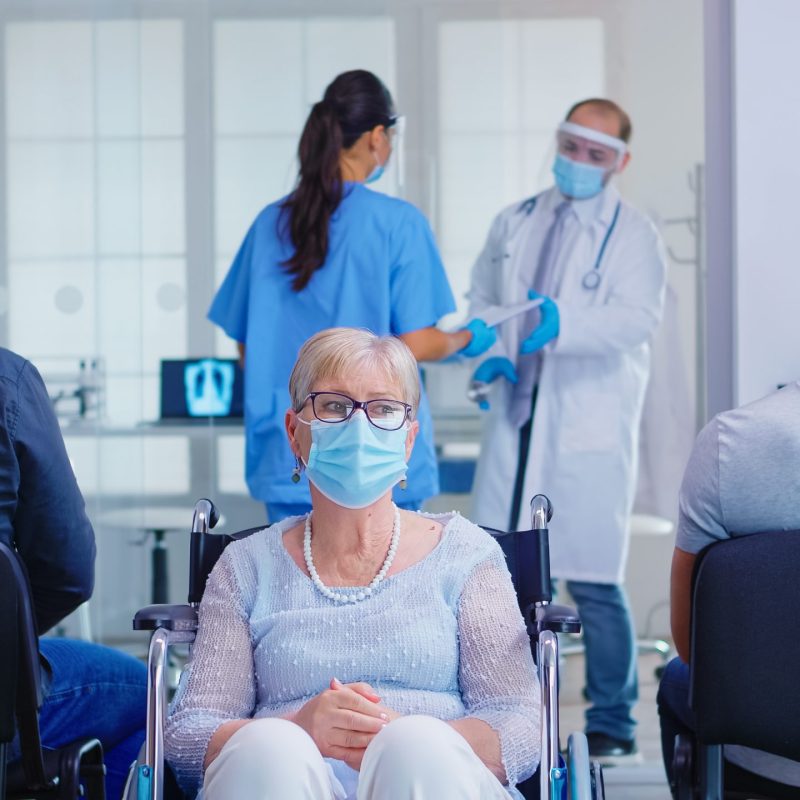 Worried disabled senior woman sitting in wheelchair in hospital waiting area for doctor examination. Old woman wearing face mask against coronavirus infection. SSUCv3H4sIAAAAAAAACpRVzY7bNhC+F+g7LHReoiSHv3mCXgL0XvRAkcO1EFk0JLlNEOy7dyRLMje7TtGLYc18nP/55vuvvzw9NW2Yuth8evq+fNF31/fXaR7D3JWBxPx5k484JBxrCaZuLmMX+lrYhjmehnBGEg7Xvl/Er6uymeYwXyecKmeXU5lLug4LGnYTl+7rHGqBkDDmWnDu4limucQvFwqWNKJyE8OMLxTXG0d7ln/evp92xaqkF6RqfsfQz6cYRvztM+UWKbHnCjVd2wX1uZsi9n0YsJDrXX/z/cDwH1guPf4PY7c/f+3phhcc4rclm9cqzxF7DLdyblk1PmcXISoWs4xMyWiZy6iZt84ZHrM1Qu9hNMIIo7gGFlXwTJlsmDcxM4eRBwTwUsMBTjZFDQTOmpNlg8hcyIJx51rPo0oK7pZNUtoK75iMAZjikjPnbWIBrJCplUGkfIB1Vq0RKrGos2ZKt44FRz8YEgcTvY9aHeBWaotZRBYlD0wJCsOLwMkROJCaIkrxAEctNDdCMDAgmfKccouRU76tsJ4Dt/Eec5u0gJgVQ9RL6Sww70AwlSEIqzmkyjI6zbGVgoXkOVMKkAUBnukkSO4xtdAe4AA6am0z49YvdU6K+aAi4xmVkN6DTvYAA/IUpdQMwS6WhWetJLCWHJyleqLxB9h5J5zzLcuQM9WZwL6NktEIpOxMpi7AOlS3SWq+/DPjeF7XYpuhcE1dqdbk70JTvwCgGrTL2MVueKmelfm0UsH+LJbrMI/LhDZHcH0pl9DS2H96ymQTd/kpTBPB0y6vN5eIp5wrP0OZ1/nerDaJVnv5FNRrrgRlbGiyvfVbHzeKOXVkZw1nD/B66UtIuDg99rMJqbS4ssjCINo746QwO5Mt7vBSpm5eSWqqMeKOuZQh6VqnqvcjhvM0dysZfgSIpS/XsS1fa72+60Mfzt8e6M5EgO8js3fAdLrO1O8jQcOFkFJxqG0sLE88csZhruzQrlQZbnS86bSvgtiZedMZW/l/T9KGa6dpJdUNs3PmQobnjmJ92576Niz2QXHjzfNP22fd4+CsFw+TcnVX3hdOcq3BPe46zeB/To2ra/rBZAAH8WHnPVdOu3Uht9Nw3FMKsEv1mXtTkwasUsqBlnfO30pCAYSXMkVKgyKRnDsuiJ4O3GUrT2MsCKnknSd/KE4jluLRFuo7ZC8OrSmNkvbizt8/1qahA6SoMd7cIXVpGuGVte5Y8KoyjYlO0THKTEIiele5pcOBiilwyHVShrd8Zb+tXN0yXk2KJmQT6NIsZ0llLZizwTKTUkBpURu5vHr9FwAA//8DALEauWsdCQAA